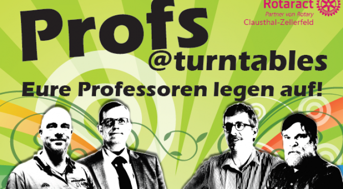 Profs@Turntables 2016 — Jetzt geht’s los!
