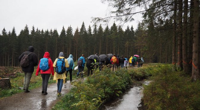 Distriktwanderung: Teebeutel, Dauerregen und eine Neuaufnahme